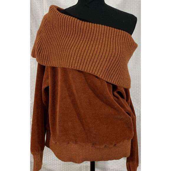 Anthropologie Daily Practice Off Shoulder Sweater Sweatshirt Womens S - Picture 5 of 8